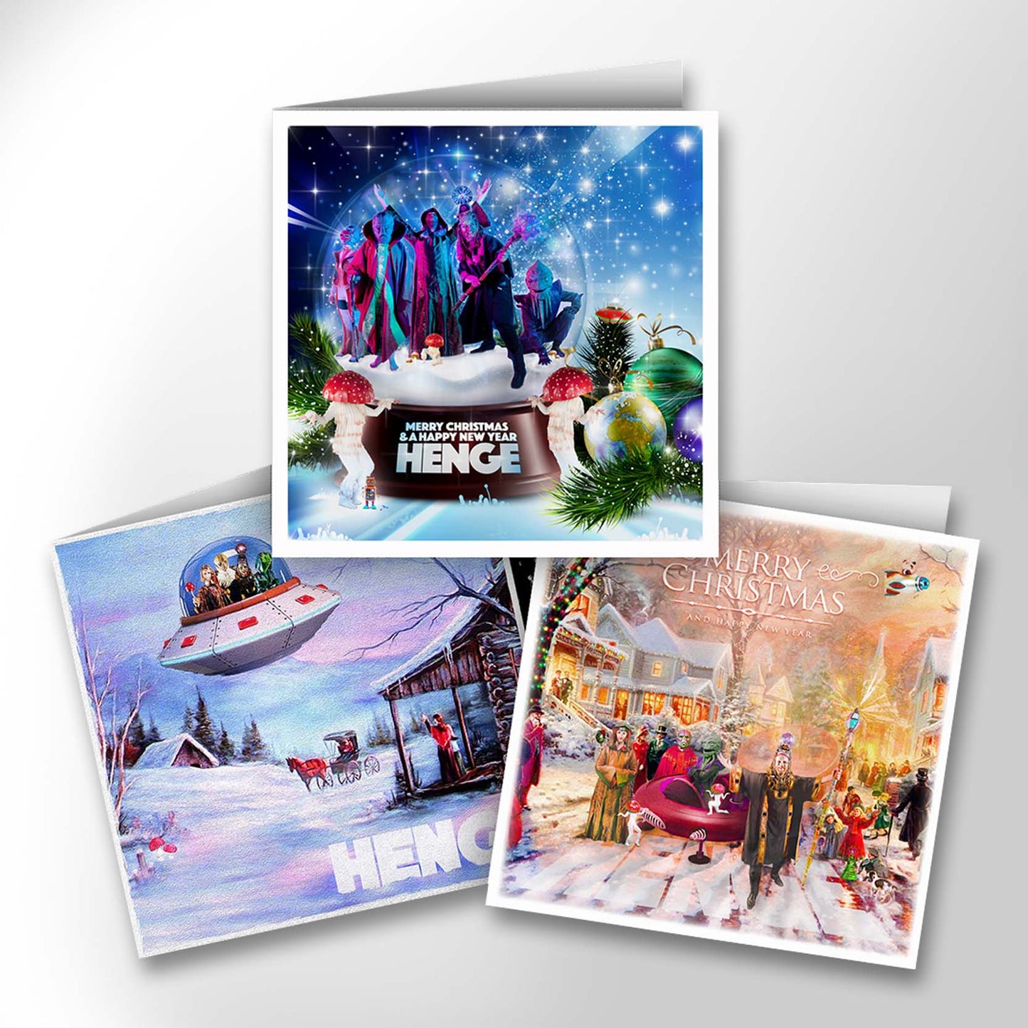 HENGE Christmas Cards (5-pack)