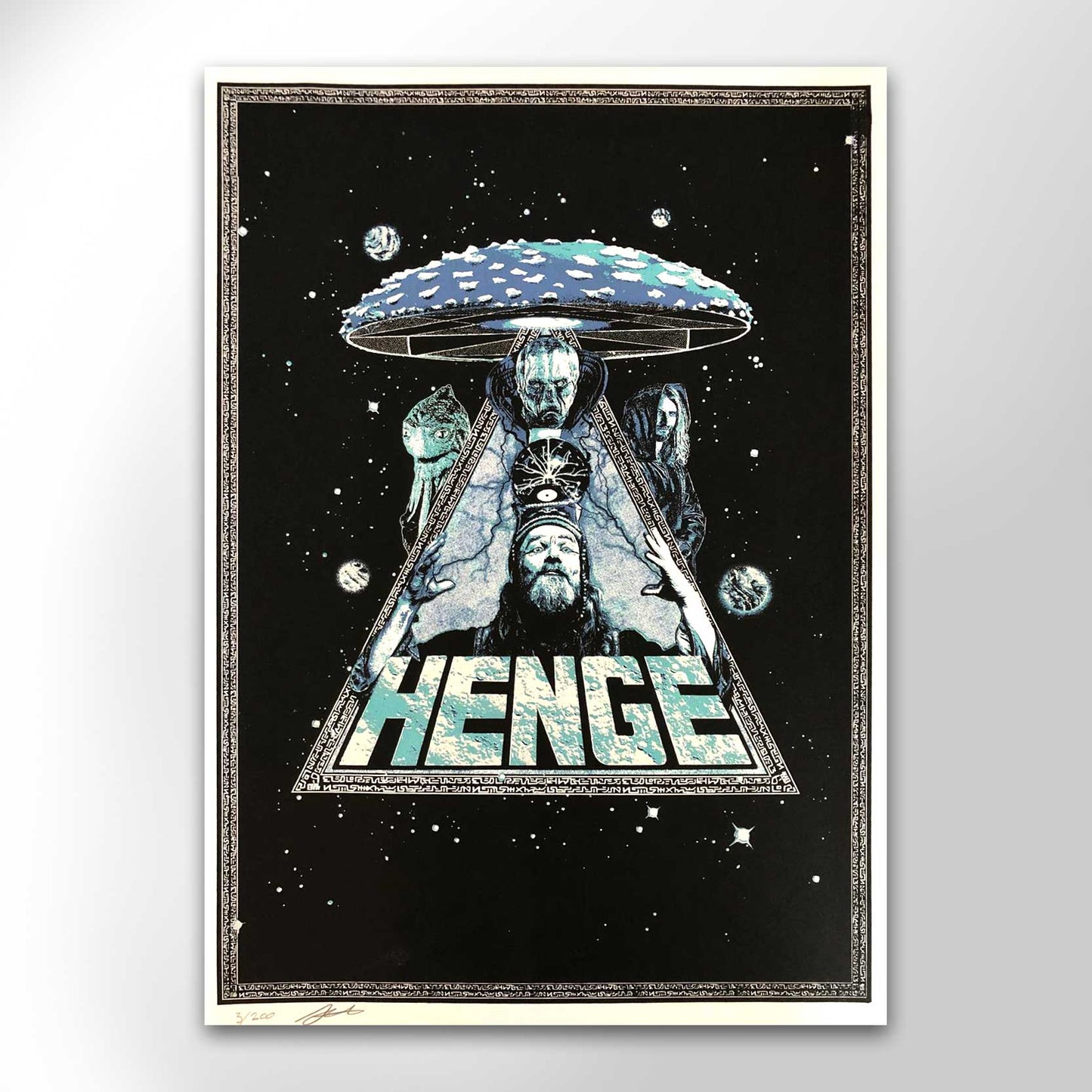 Limited Edition HENGE Screen Print