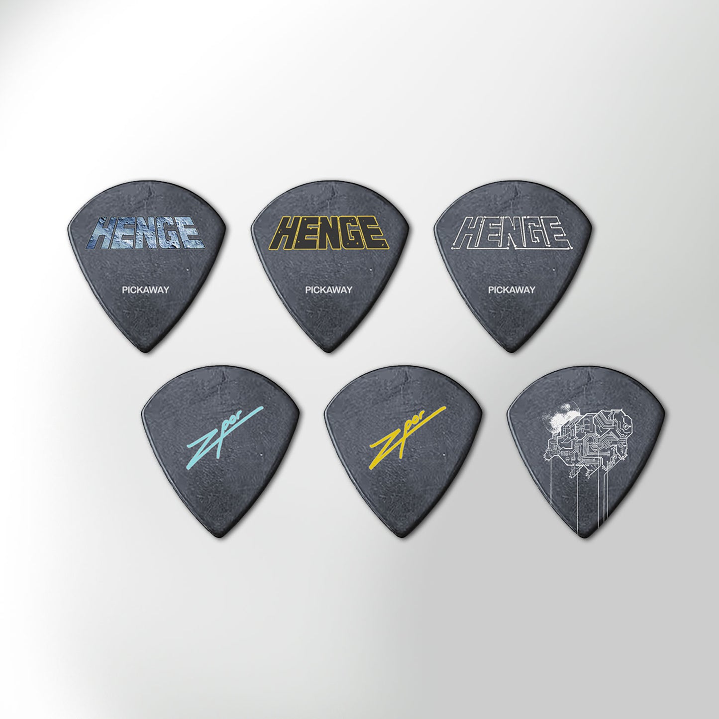 HENGE x Pickaway Guitar Picks