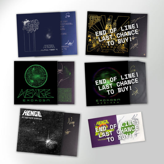 Individually Signed Vinyl Box Set - Limited End-Of-Line Clearance!