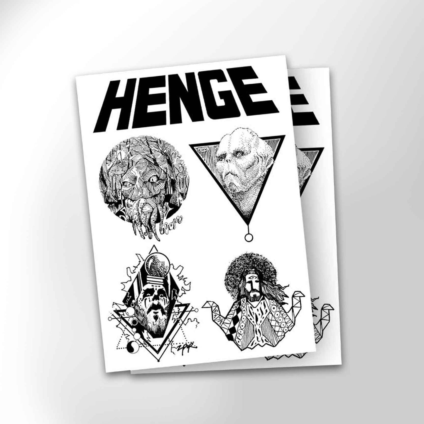 HENGE Temporary Tattoos (2-pack)